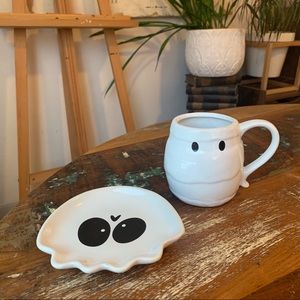 ✨Halloween Bundle✨ Mummy Mug & Ghost Small Dish